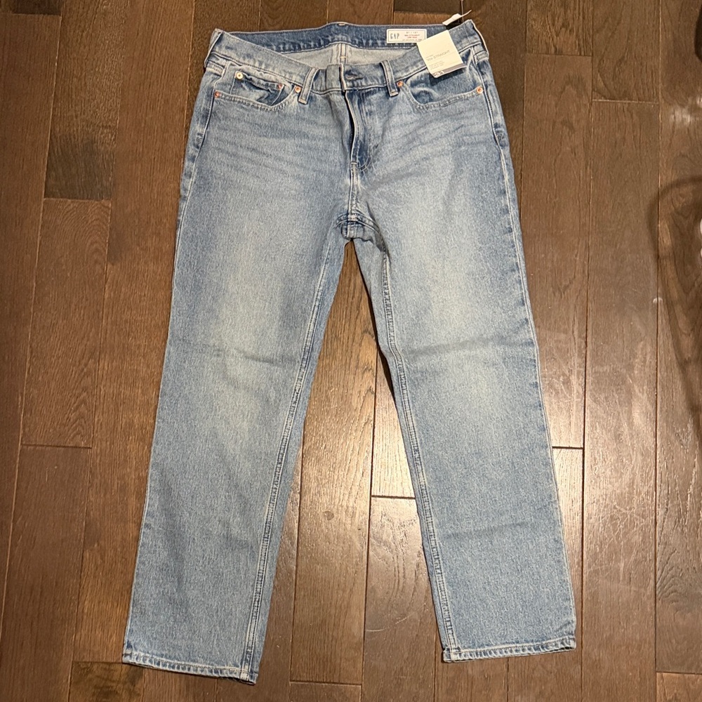 GAP - 90s Staight Low Rise Blue Denim Jeans